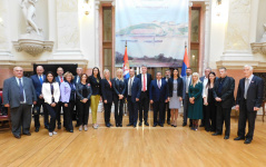 25 October 2018 The MPs with the Cuban national hero and member of the National Assembly of People's Power